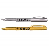 Marker Centropen 2690 argintiu/auriu, varf 1,5 - 3mm