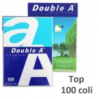 Hartie Double A Premium A4, 80g/mp, 100 coli/top, FSC