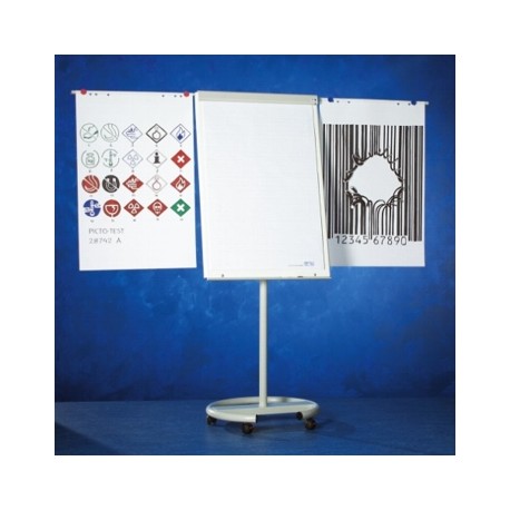 Flipchart magnetic cu brate laterale, cu rotile, 105 x 70 cm, SMIT Vario