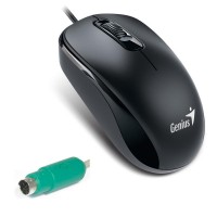 Mouse PS2, 3 butoane, Genius DX-110 negru