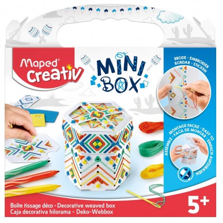 Set creativ Mini Box Cutie crosetata Maped 