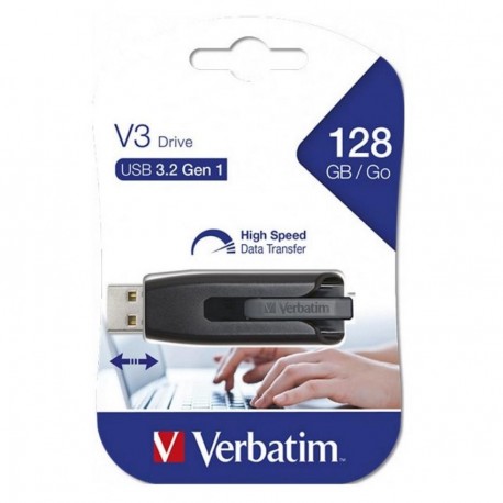 Memorie USB Verbatim Store 'n' Go V3 , 128 GB, USB 3.2