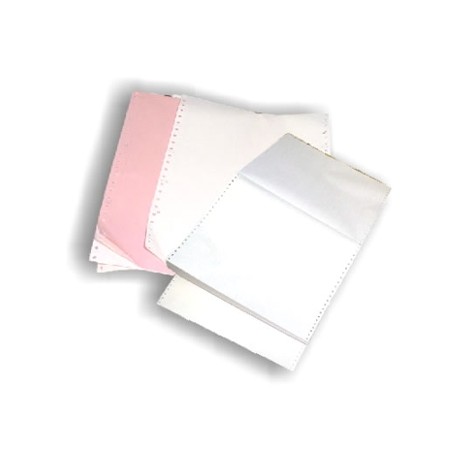 Hartie cu perforatii A4, 3 ex., alb-alb-alb, 750 seturi/cutie