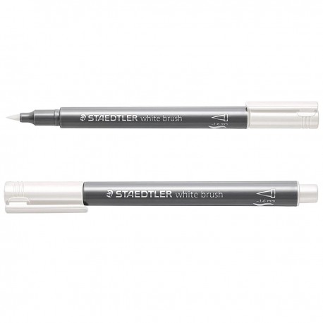Marker metalizat pensula Staedtler Metallic Brush 8321