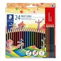Creioane colorate 24 culori Staedtler Noris Colour