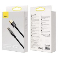 Cablu de date Lightning iPhone 2,4 A, 1m, Baseus Explorer
