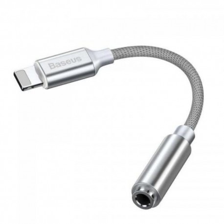 Cablu adaptor audio USB Lightning la Jack 3,5mm, Baseus