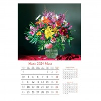 Calendar 2024 cu imagini, 31x48cm - Buchete
