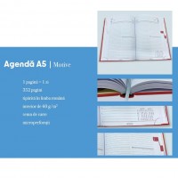 Agenda Herlitz Design A5 zilnica datata 2024