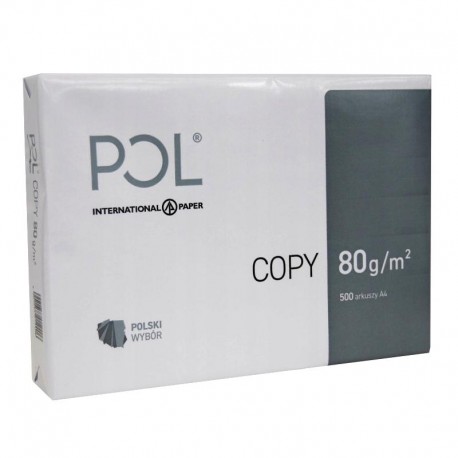 Hartie Pol Copy A4, 80g/mp, 500 coli/top, Ecolabel