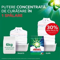 Detergent rufe Ariel concentrat, 6Kg 80 spalari