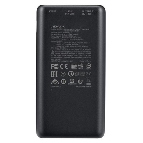 Baterie externa AData 20.000mAh (74Wh)