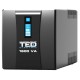 UPS 1600VA/900W, 4xSchuko, LCD, acumulatori 2x12V/9Ah, TED Electric