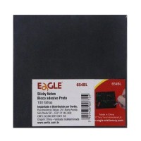 Notes adeziv negru 76x76 mm, 100 file, Eagle