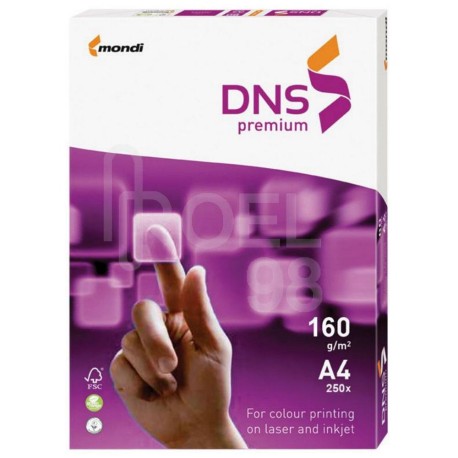 Carton Mondi DNS Premium A4, 160g/mp, 250 coli/top