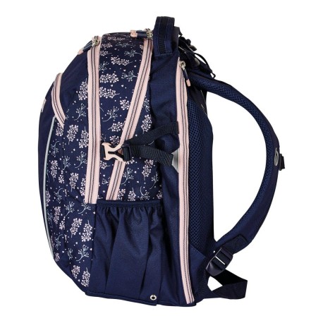 Rucsac Herlitz Ultimate Blossom, 3 compartimente, 11-15 ani