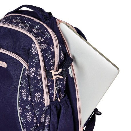 Rucsac Herlitz Ultimate Blossom, 3 compartimente, 11-15 ani