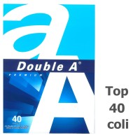 Hartie Double A Premium A4, 80g/mp, 40 coli/top, FSC