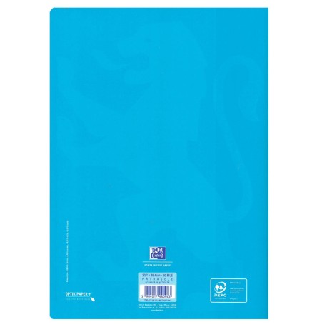 Caiet A4 60 file matematica, Oxford, hartie Optik Paper 90g/mp, coperta plastifiata, PEFC