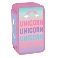 Penar echipat 3 compartimente, 39 piese, S-Cool Unicorn