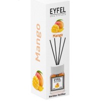 Odorizant de camera Eyfel Diffuser Mango 120 ml, cu betisoare