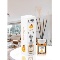 Odorizant de camera Eyfel Diffuser Mango 120 ml, cu betisoare