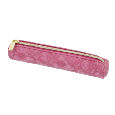 Penar tip etui Herlitz rotund mini Bright Animal roz