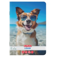 Caiet A5 48 file dictando, Herlitz Cool Dog, FSC