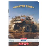 Caiet A5, 48 file, Herlitz Monster Truck, FSC