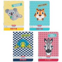 Caiet A5, 48 file, Herlitz Cute Animals, FSC