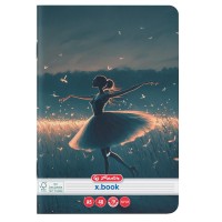 Caiet A5, 48 file, Herlitz Balerina, FSC