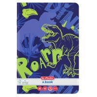 Caiet A5, 48 file, Herlitz Dino Mania, FSC