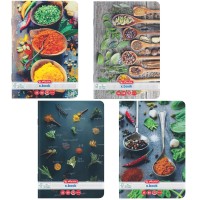 Caiet A5, 80 file, Herlitz Spices, hartie 70 g/mp, FSC