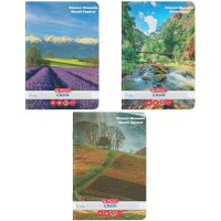 Caiet A4, 60 file, Herlitz Discover Romania, hartie 70g/mp, FSC