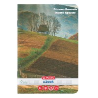 Caiet A4, 60 file, Herlitz Discover Romania, hartie 70g/mp, FSC