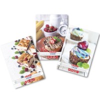 Caiet A4, 80 file, Herlitz Cupcakes, hartie 70 g/mp, FSC