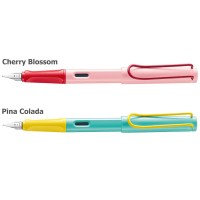 Stilou Lamy Safari Summer 2024 Cherry Blossom & Pina Colada