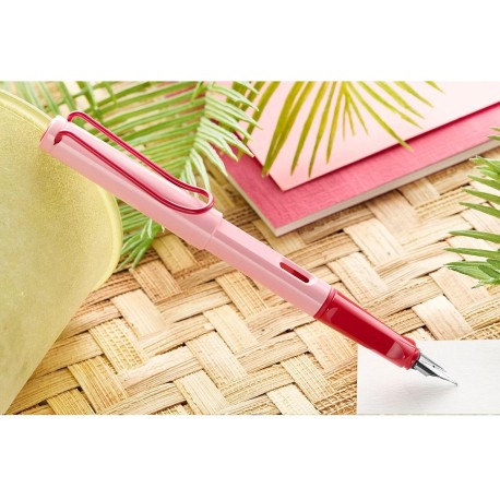 Stilou Lamy Safari Summer 2024 Cherry Blossom & Pina Colada