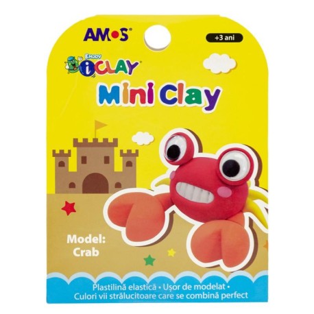 Set creativ plastilina Amos iClay Crab