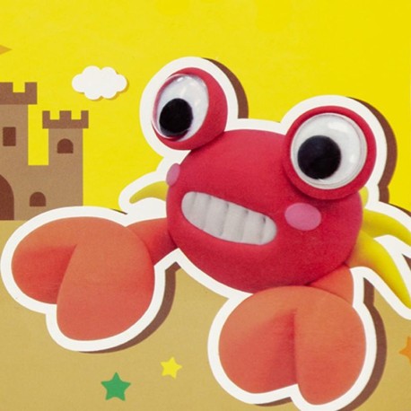 Set creativ plastilina Amos iClay Crab