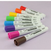 Marker whiteboard Daco Tabletino set 12 culori, varf rotund