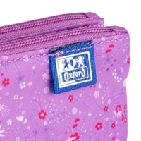 Penar tip etui cu 2 compartimente Oxford Floral