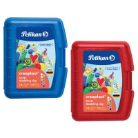 Plastilina Pelikan Creaplast® 10 culori, 240g, 14 batoane