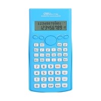 Calculator stiintific 240 functii Deli 1710 albastru/roz