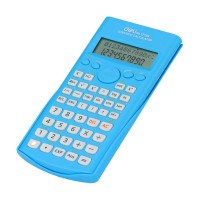 Calculator stiintific 240 functii Deli 1710 albastru/roz