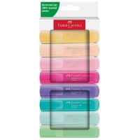 Textmarker Faber-Castell Pastel set 8, cutie carton