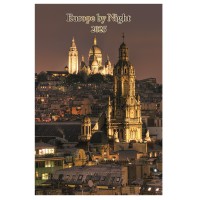 Calendar 2025 cu imagini, 31x48cm - Europe By Night