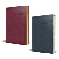 Agenda Herlitz Premium Deluxe Teano A5 zilnica datata 2025