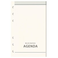 Rezerva organizer A5, 115 file, hartie ivory