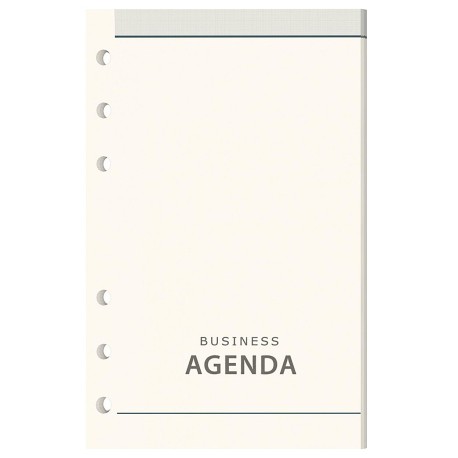 Rezerva organizer A5, 115 file, hartie ivory